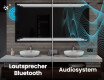 Rechteckiger Badspiegel mit LED Beleuchtung L75 #5