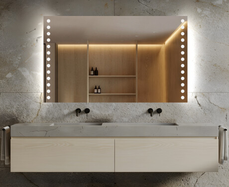 Batteriebetriebener LED Spiegel L06