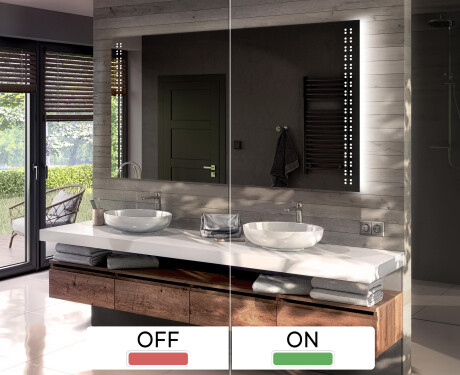 Batteriebetriebener LED Spiegel L55 #3