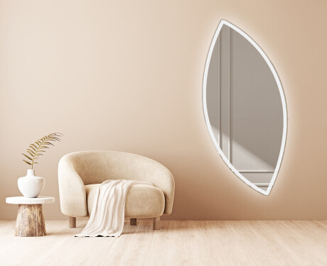 Wandspiegel Beleuchtet unregelmäßige Form L222 #4