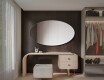 Oval Wandspiegel L206 #2