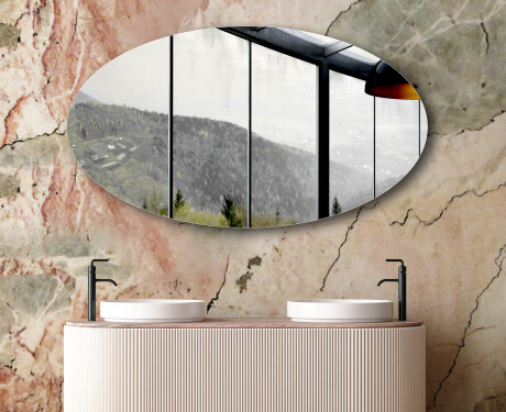 Oval Wandspiegel L206 #6