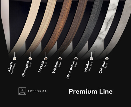 Runde Wandspiegel mit Rahmen L203 #3