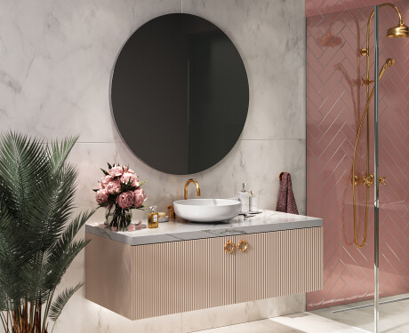 Runde Wandspiegel mit Rahmen L203 #6