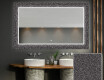Hinterleuchteter dekorativer Spiegel für das Badezimmer - Dotts #1