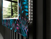 Hinterleuchteter dekorativer Spiegel für das Badezimmer - Fluo Tropic #11