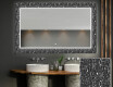 Hinterleuchteter dekorativer Spiegel für das Badezimmer - Gohtic #1