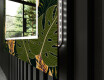 Dekorativer Spiegel mit LED-Beleuchtung für den Flur - Botanical Flowers #11