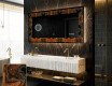 Hinterleuchteter dekorativer Spiegel - Mosaic Dreams