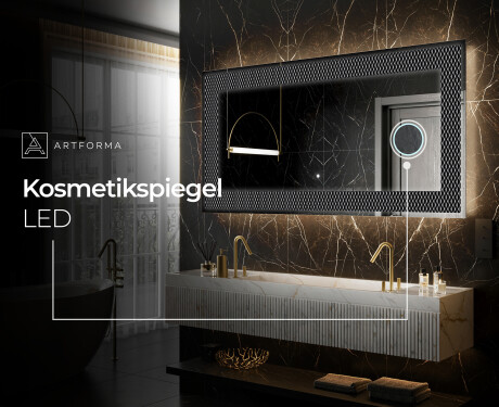 Hinterleuchteter dekorativer Spiegel - Modern Masterpiece #8