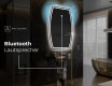 Unregelmäßiger asymmetrischer Spiegel mit LED Beleuchtung M223 #5