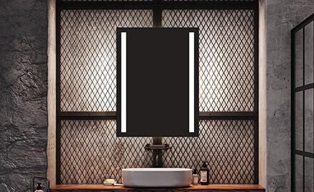 Badspiegel mit LED l02 60x80 cm