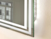 Badspiegel Mit LED L57 80x60 cm, Heizmatte, Touch Schalter #6
