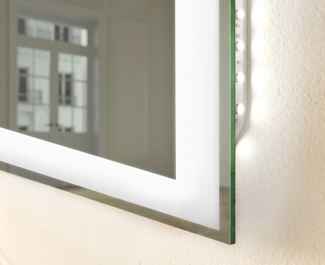 Badspiegel Mit LED L01 60x80 cm, Touch Schalter, Heizmatte #5