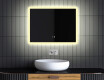 Badspiegel Mit LED L59 80x60 cm, Touch Schalter, Heizmatte #1