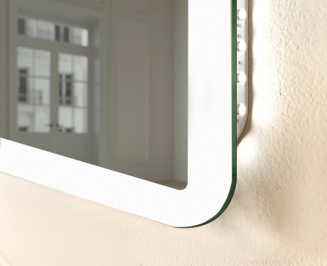 Badspiegel Mit LED L59 80x60 cm, Touch Schalter, Heizmatte #5