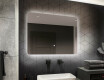 Badspiegel Mit LED L60 80x60 cm, Touch Schalter #4