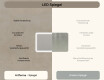 Abgerundeter Badezimmerspiegel mit LED-Beleuchtung, 120×70 cm, zweifarbig, Touch‑Schalter, Heizmatte #7