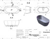 Badewanne GREENLAND 1680 MIRASOFT