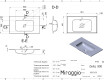 Waschbecken DELLA 800 MIRASOFT