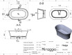 Badewanne HELGA MIRASOFT