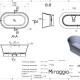 Badewanne HELGA MIRASOFT #1