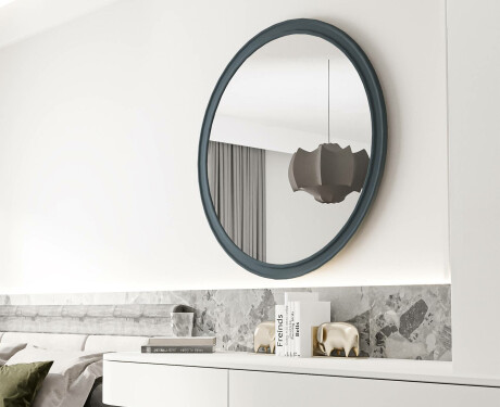 Rundspiegel mit MDF-Finish L300