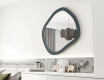 Badezimmer-Spiegel mit maßgefertigtem MDF-Rahmen L303