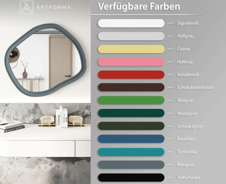 Badezimmer-Spiegel mit maßgefertigtem MDF-Rahmen L303 #3