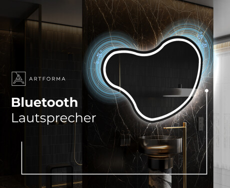 Wandspiegel Beleuchtet unregelmäßige Form N223 #5