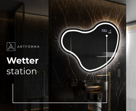 Wandspiegel Beleuchtet unregelmäßige Form N223 #6