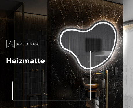 Wandspiegel Beleuchtet unregelmäßige Form N223 #8