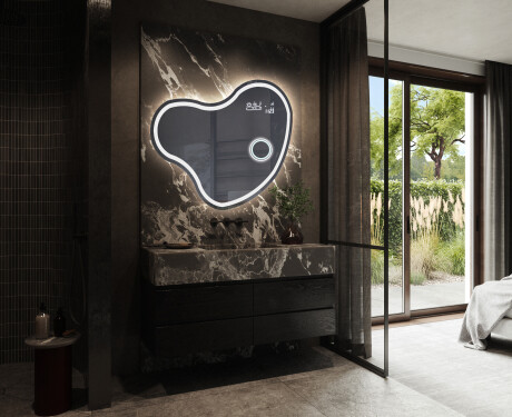 Wandspiegel Beleuchtet unregelmäßige Form N223 #10