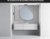 Unregelmäßige großer Wandspiegel H221 #4