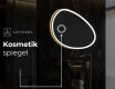 Unregelmäßiger asymmetrischer Spiegel mit LED Beleuchtung H222 #6