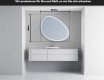 Unregelmäßige großer Wandspiegel H223 #5