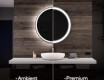 Runder Badspiegel mit LED Beleuchtung L76 #1