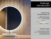 Runder Badspiegel mit LED Beleuchtung L76 #8