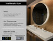 Runder Badspiegel mit LED Beleuchtung L82 #2