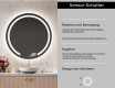 Runder Badspiegel mit LED Beleuchtung L96 #6