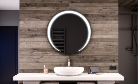 Runder Badspiegel mit LED Beleuchtung L98