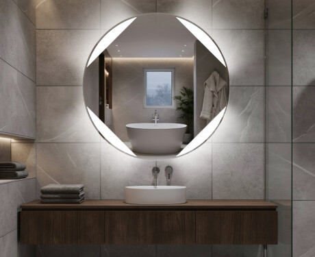 Runder Badspiegel mit LED Beleuchtung L114