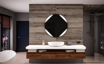 Runder Badspiegel mit LED Beleuchtung L114