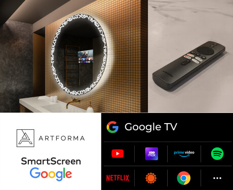 Runder Badspiegel mit LED Beleuchtung L115 #8