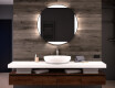 Runder Badspiegel mit LED Beleuchtung L116