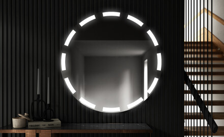 Runder Badspiegel mit LED Beleuchtung L117