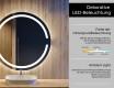 Runder Badspiegel mit LED Beleuchtung L118 #4