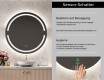 Runder Badspiegel mit LED Beleuchtung L118 #6