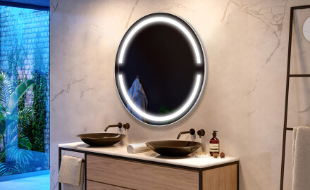 Runder Badspiegel mit LED Beleuchtung L118