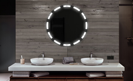 Runder Badspiegel mit LED Beleuchtung L121